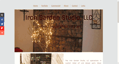 Desktop Screenshot of irongardenstudio.com